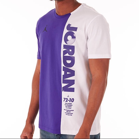 purple jordan shirt mens